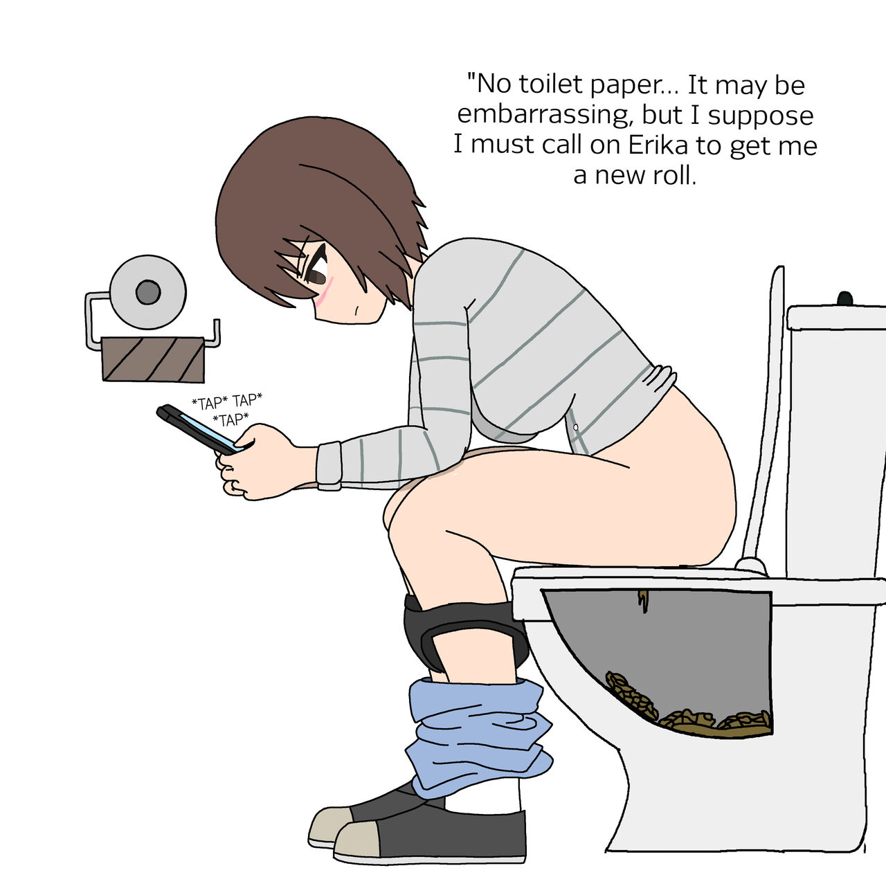 My Girls und Panzer Pee/Scat Scene Collection page 5 full
