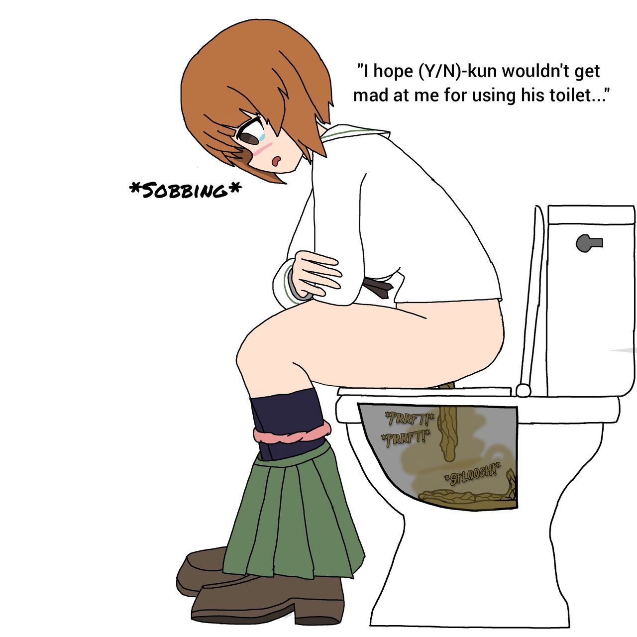 My Girls und Panzer Pee/Scat Scene Collection page 8 full