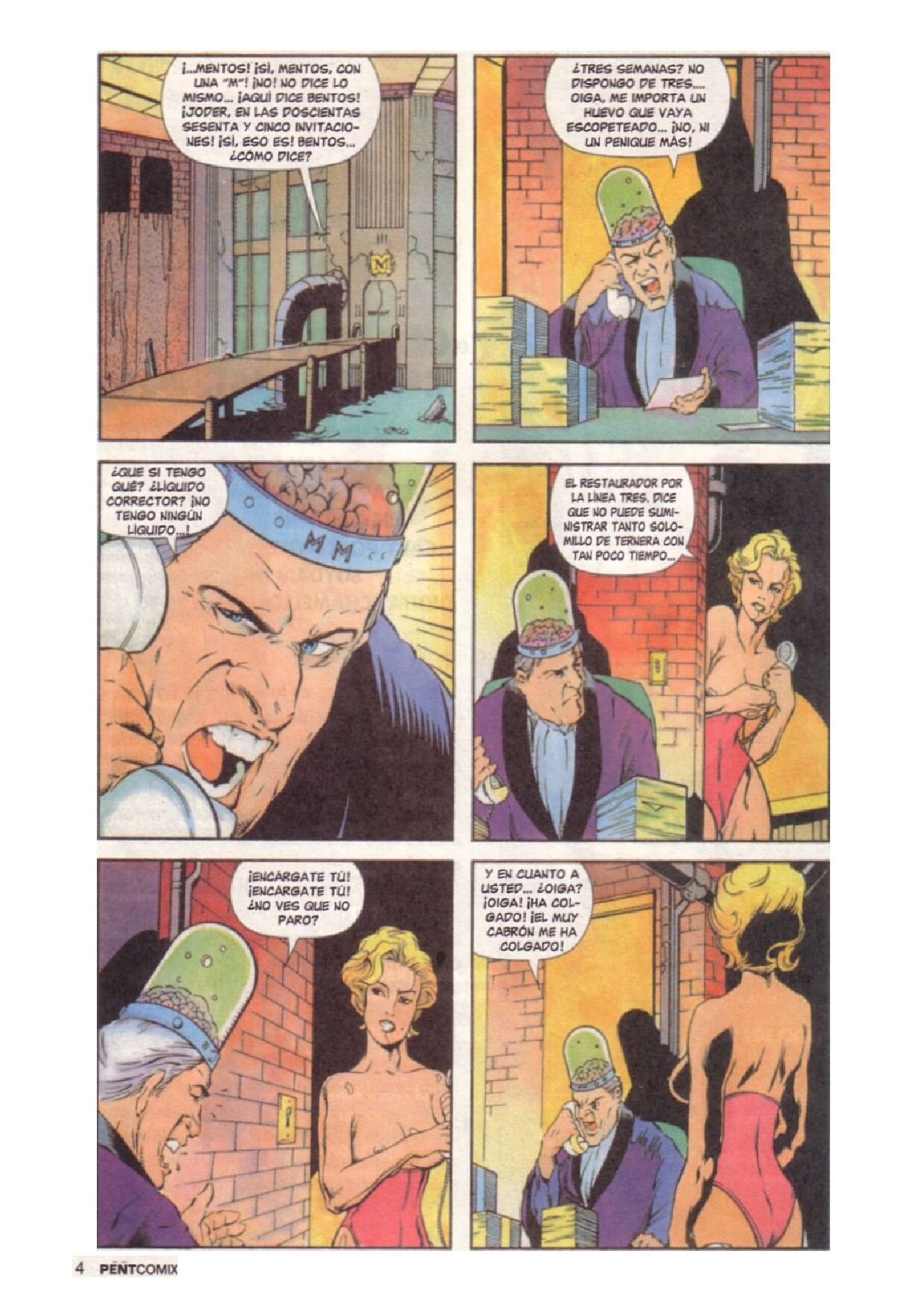 Penthouse Comix #40 page 4 full