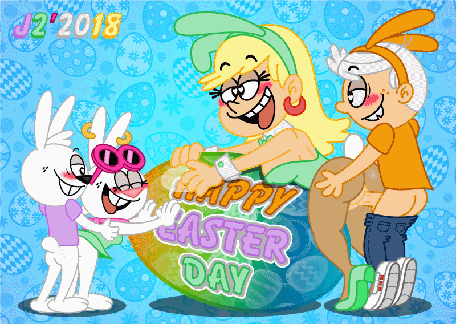The Loud Bunny House page 1 full