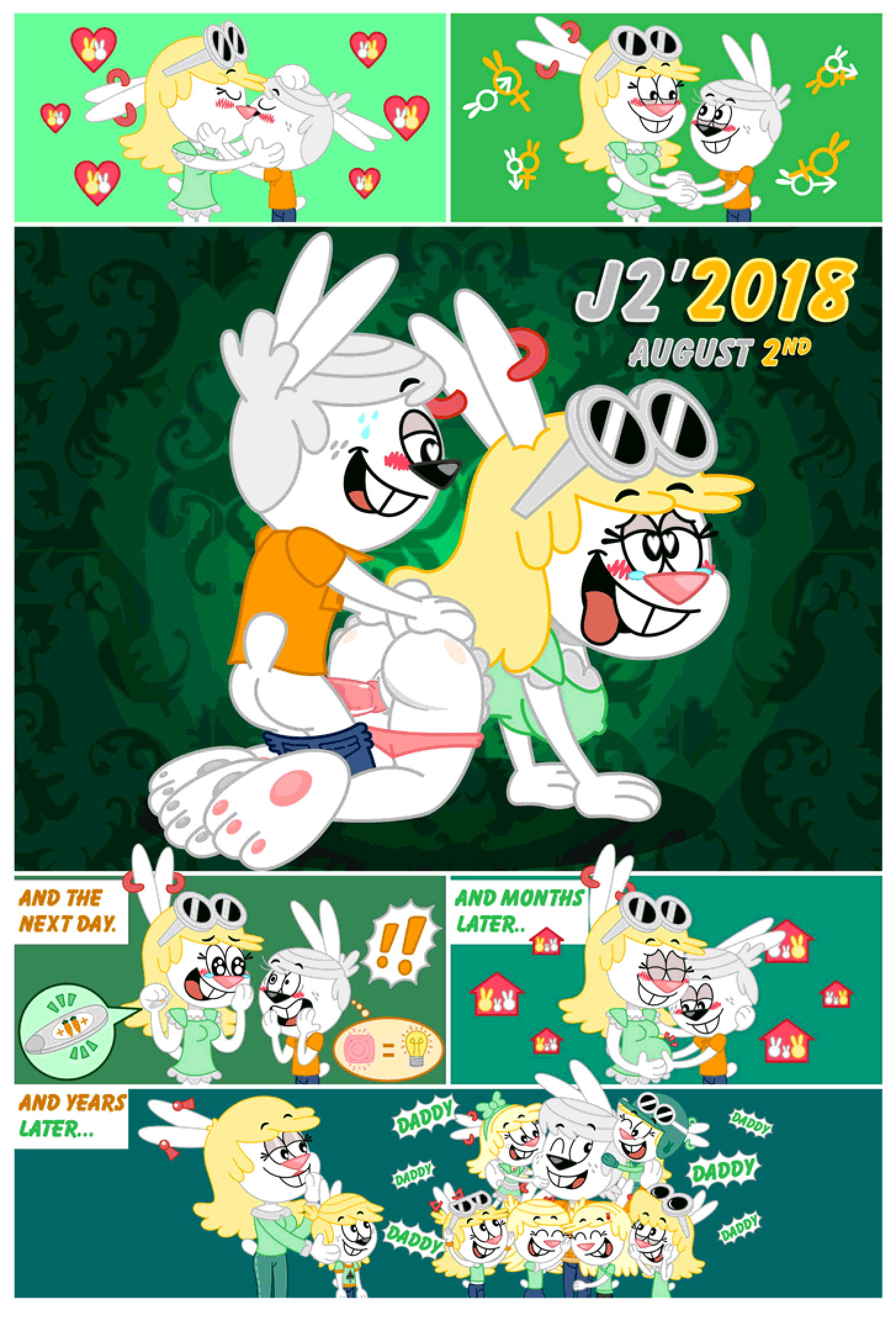 The Loud Bunny House page 3 full