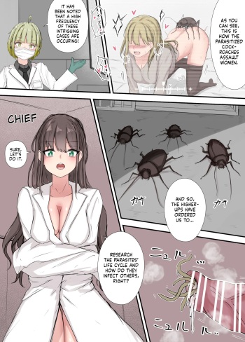 Parasitized Cockroaches and Chief cover