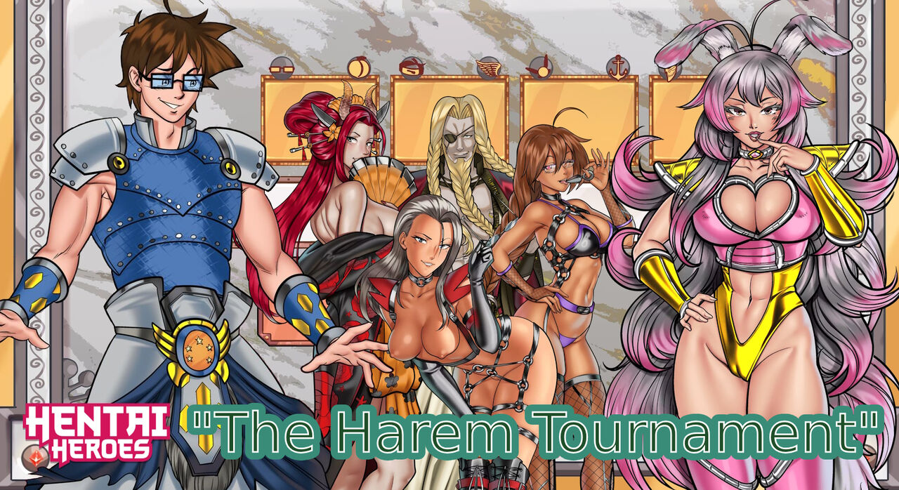 Hentai Heroes - World 17 "The Harem Tournament" page 1 full
