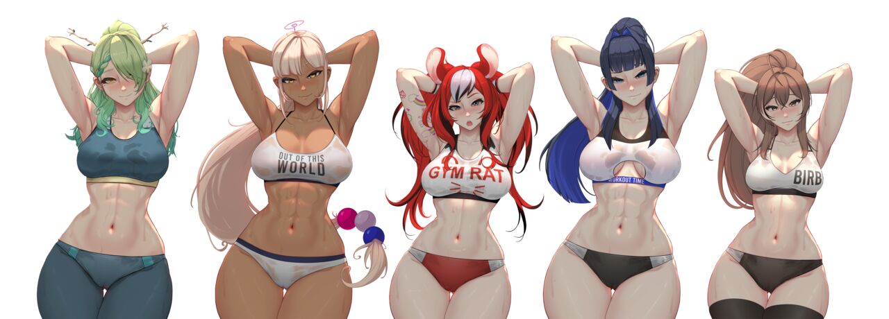 Sweaty Gym HoloCouncil Megapack page 2 full