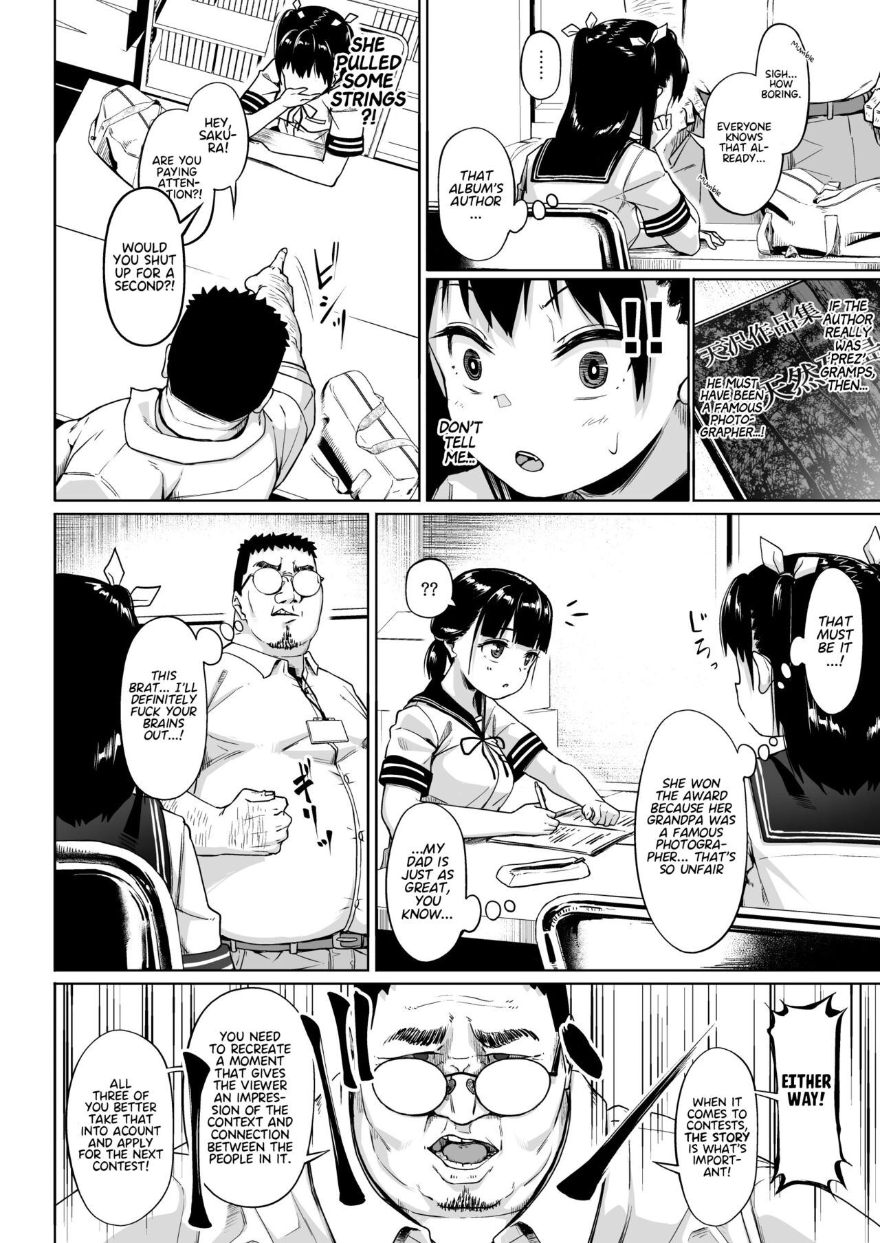 Joshi Shashin-bu to Oji-san Shidouin 2 | Girls' Photography Club and the Uncle Instructor 2 page 7 full