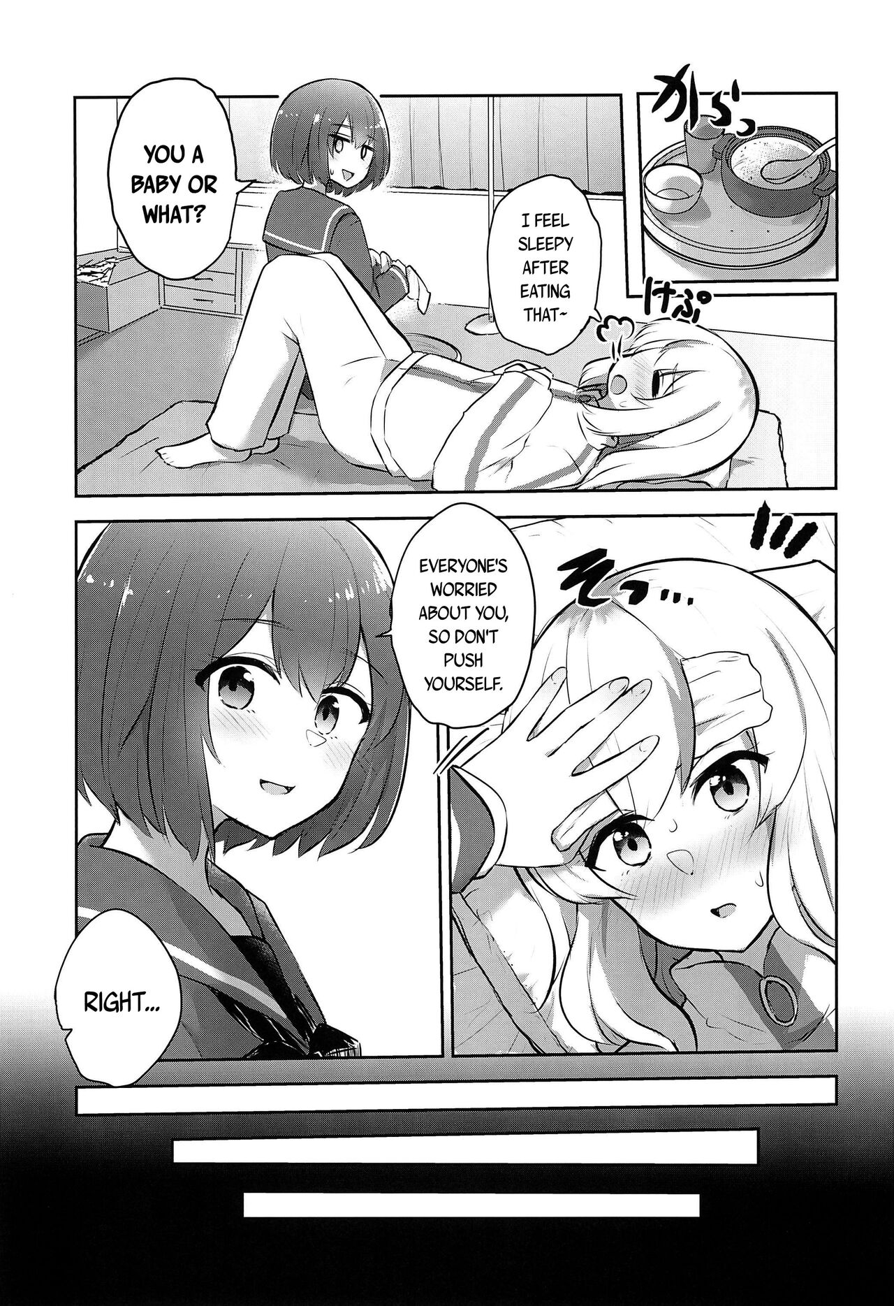 Yoru no Sasoi wa Kotowarenai | Kano Can't Refuse Yoru's Temptation page 7 full