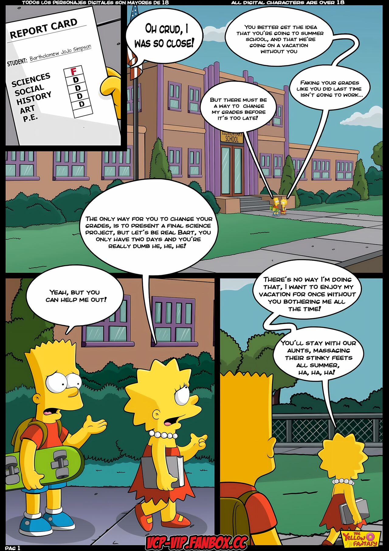 The Yellow Fantasy: From Ten to Twenty Something page 2 full