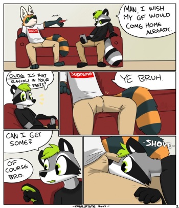 Not gay comic cover