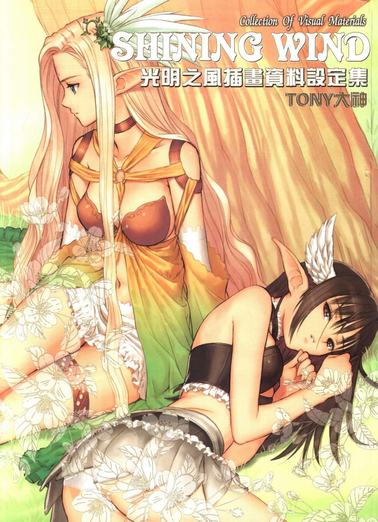 Shining World Artbook 1 y 2 page 1 full
