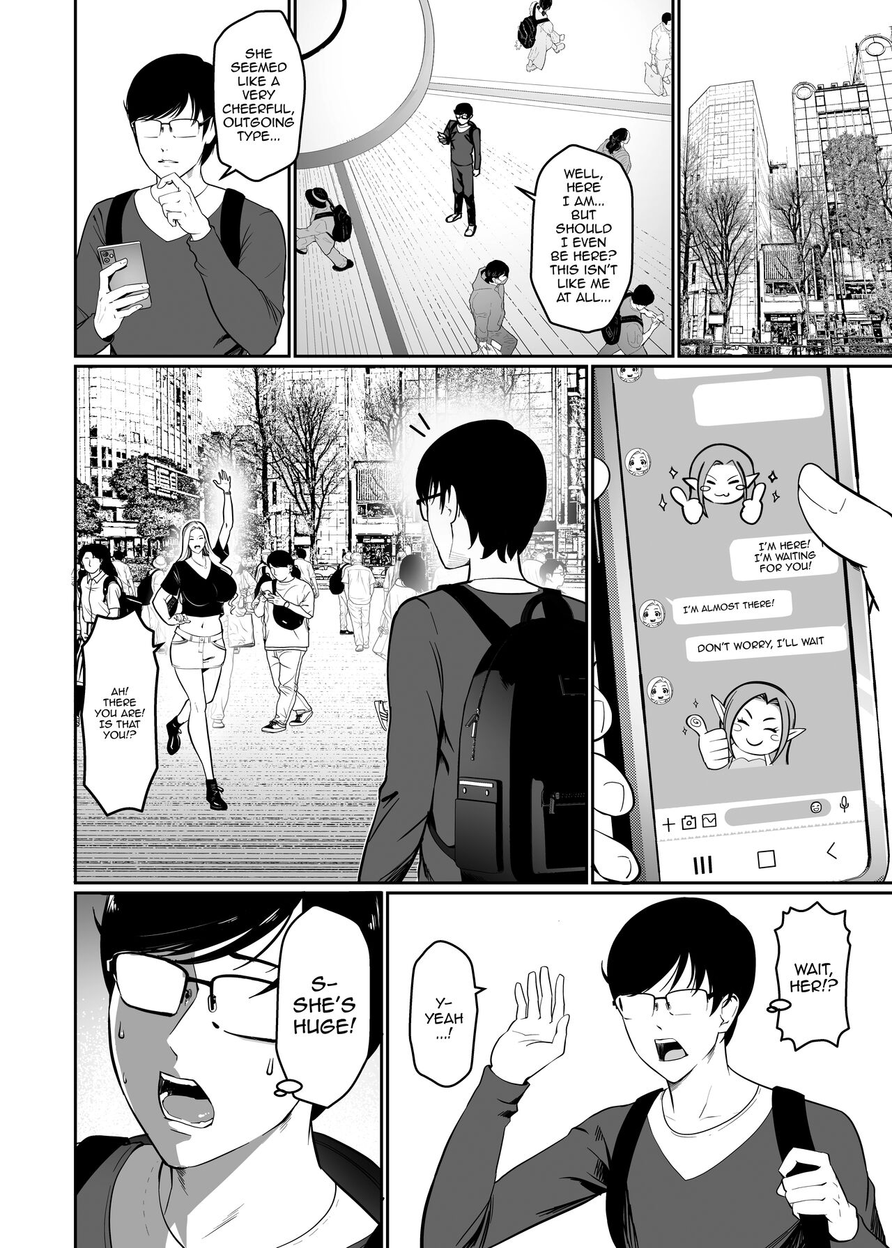 - That Girl Who Was So Pure In-game Turned Out To Be a Tall Gyaru page 6 full