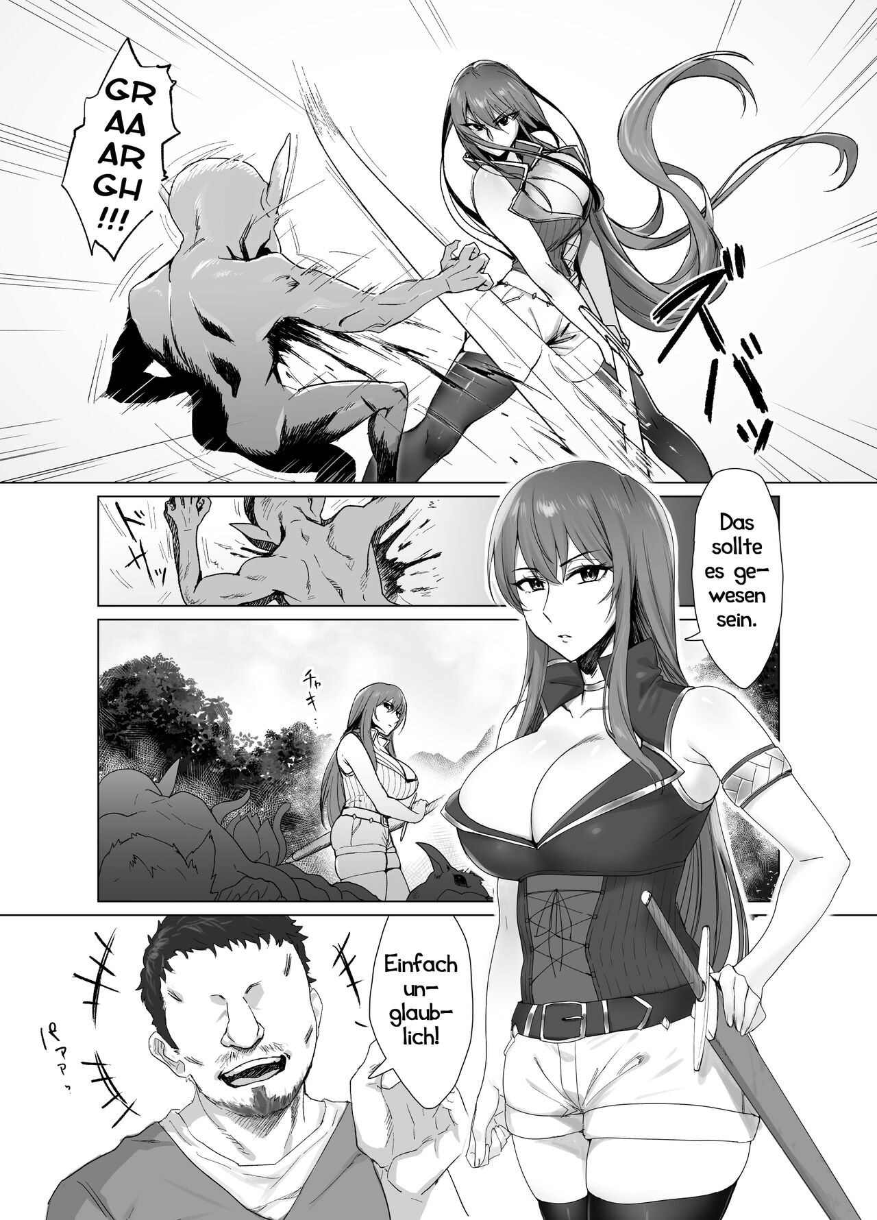 Fallen -Enpatsu no Makina Gaitan- | Fallen: Die Feuerrote Makina auf Eskortmission page 4 full