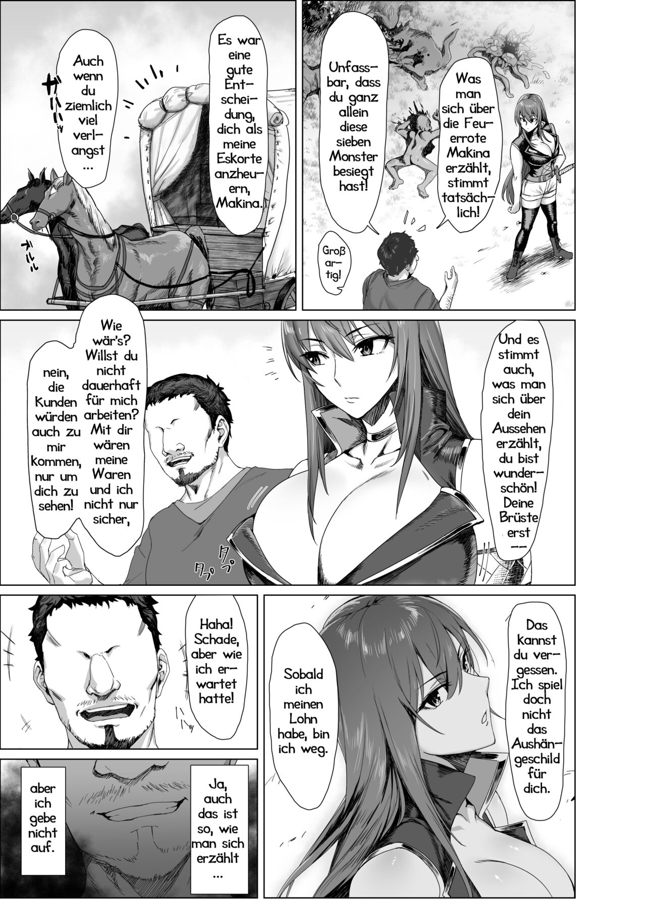 Fallen -Enpatsu no Makina Gaitan- | Fallen: Die Feuerrote Makina auf Eskortmission page 5 full