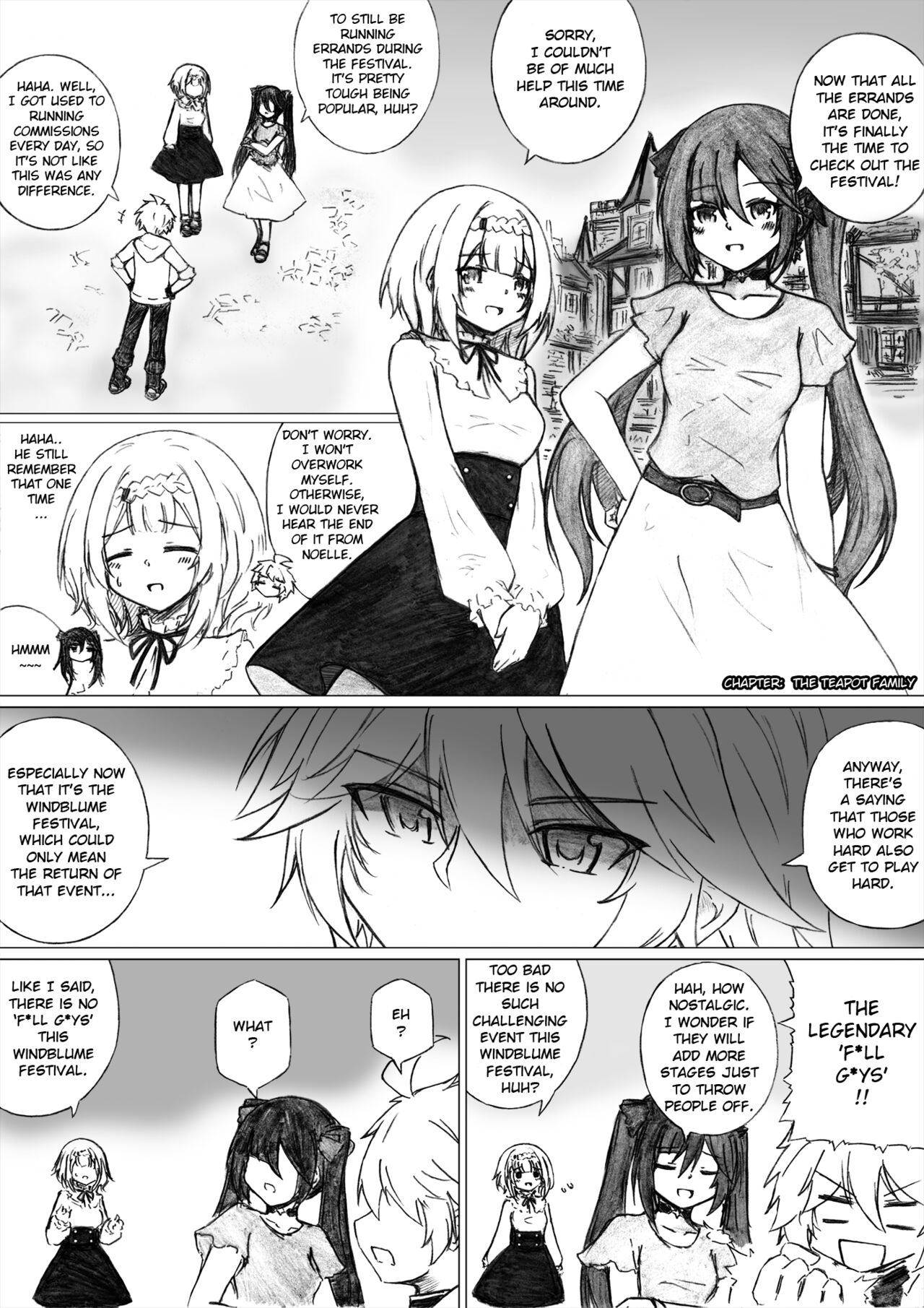 KuroCrimson Genshin Impact Manga Vol 6 page 7 full