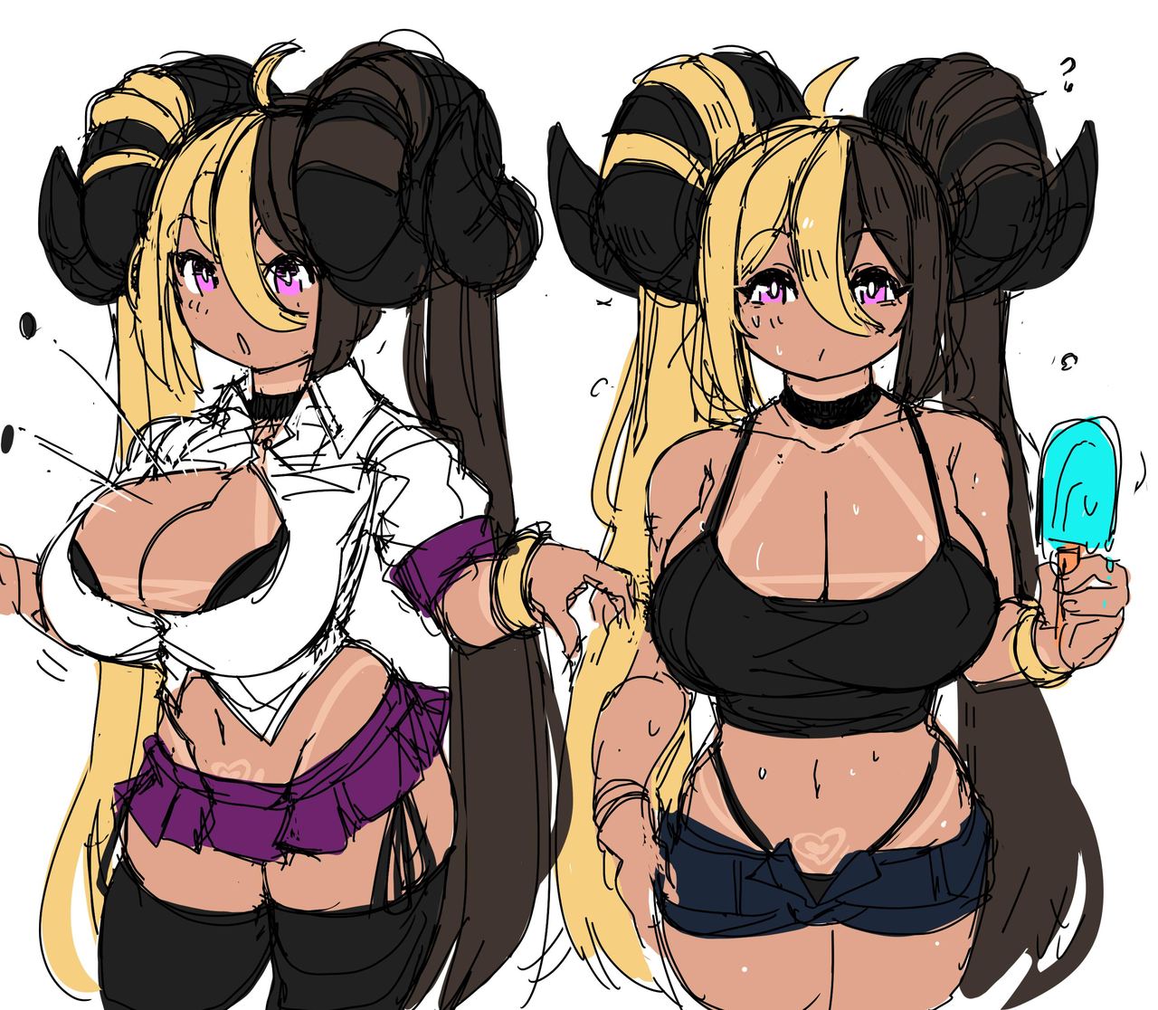 Horn Gals: Aife &amp; Caoimhe page 8 full