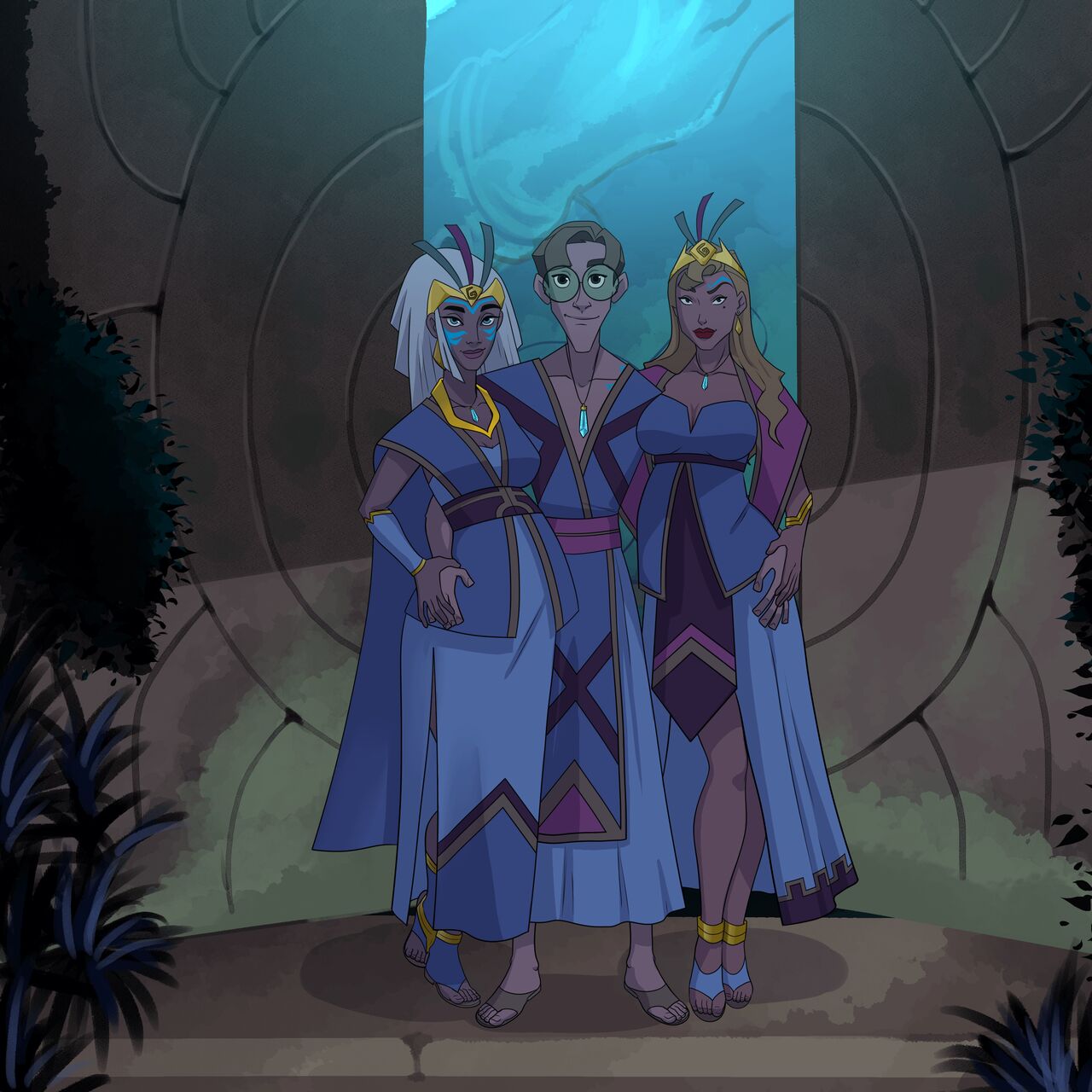 Milo and his Queen Wives page 4 full