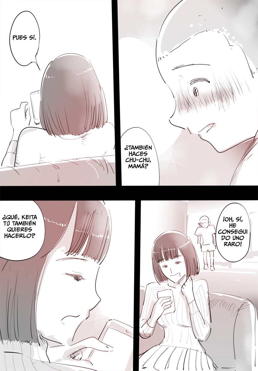 SmaPho ni Muchuu no Mama wa Ecchi OK deshita. | Mi Mamá Absorta en su Smartphone Estaba Dispuesta a Tener Sexo Conmigo page 6 full