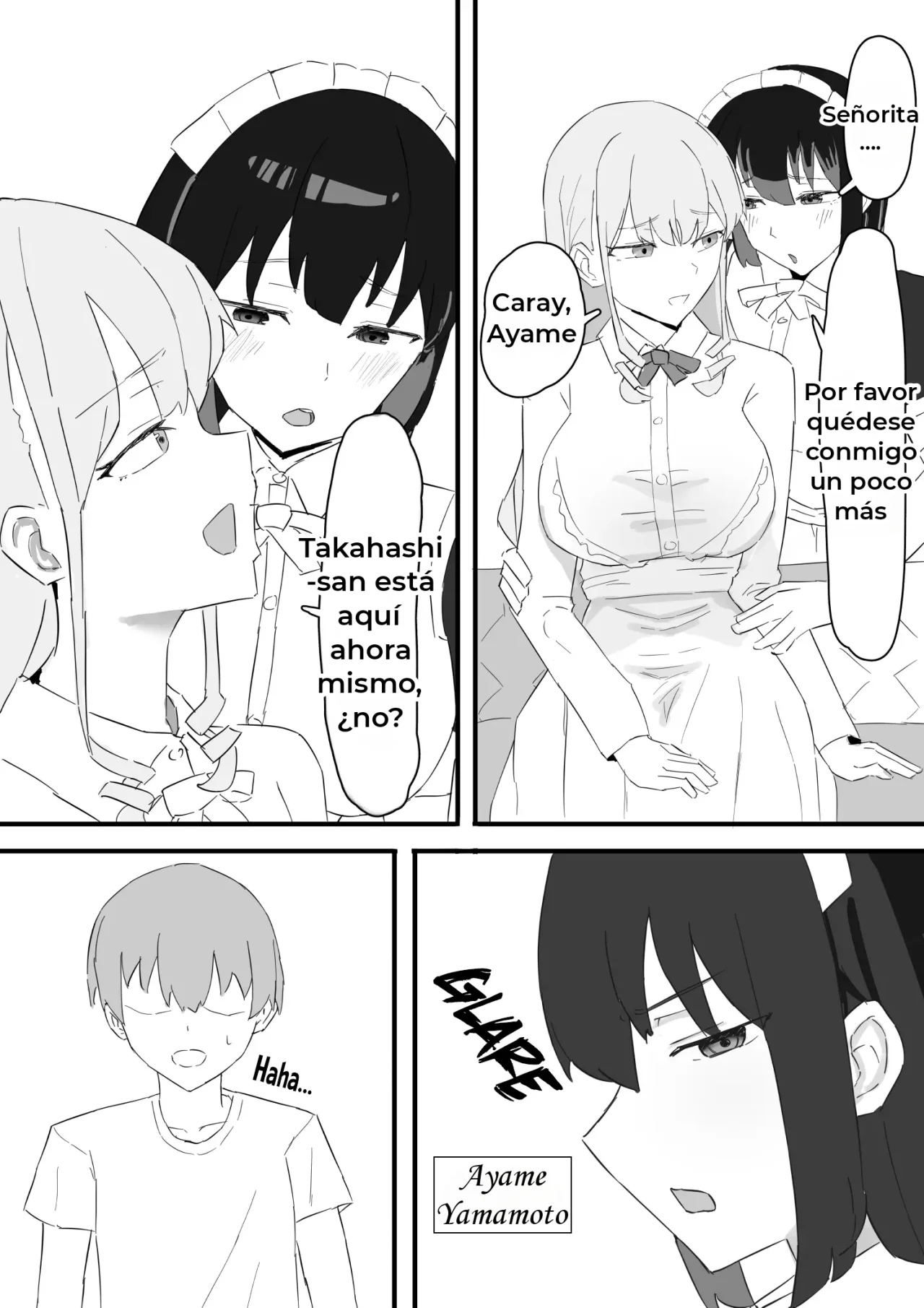 Ojou-sama to Maid o Iinazuke ni Torarete Okobore Ecchi suru Hanashi | La Historia sobre una Joven y su Sirvienta page 4 full