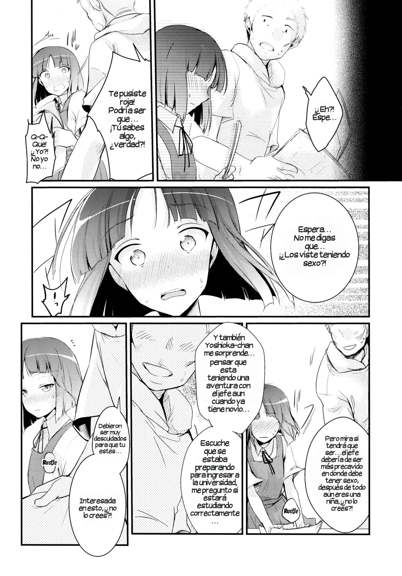 Tsutomesaki no Musume-san o Oishiku Itadaku Hon | La Hija de mi Jefe - Una Historia Sobre una Niña Lasciva page 10 full