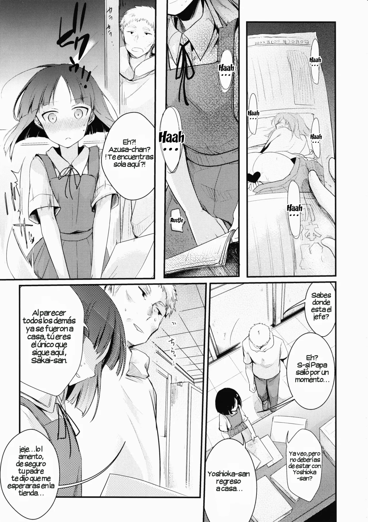 Tsutomesaki no Musume-san o Oishiku Itadaku Hon | La Hija de mi Jefe - Una Historia Sobre una Niña Lasciva page 6 full
