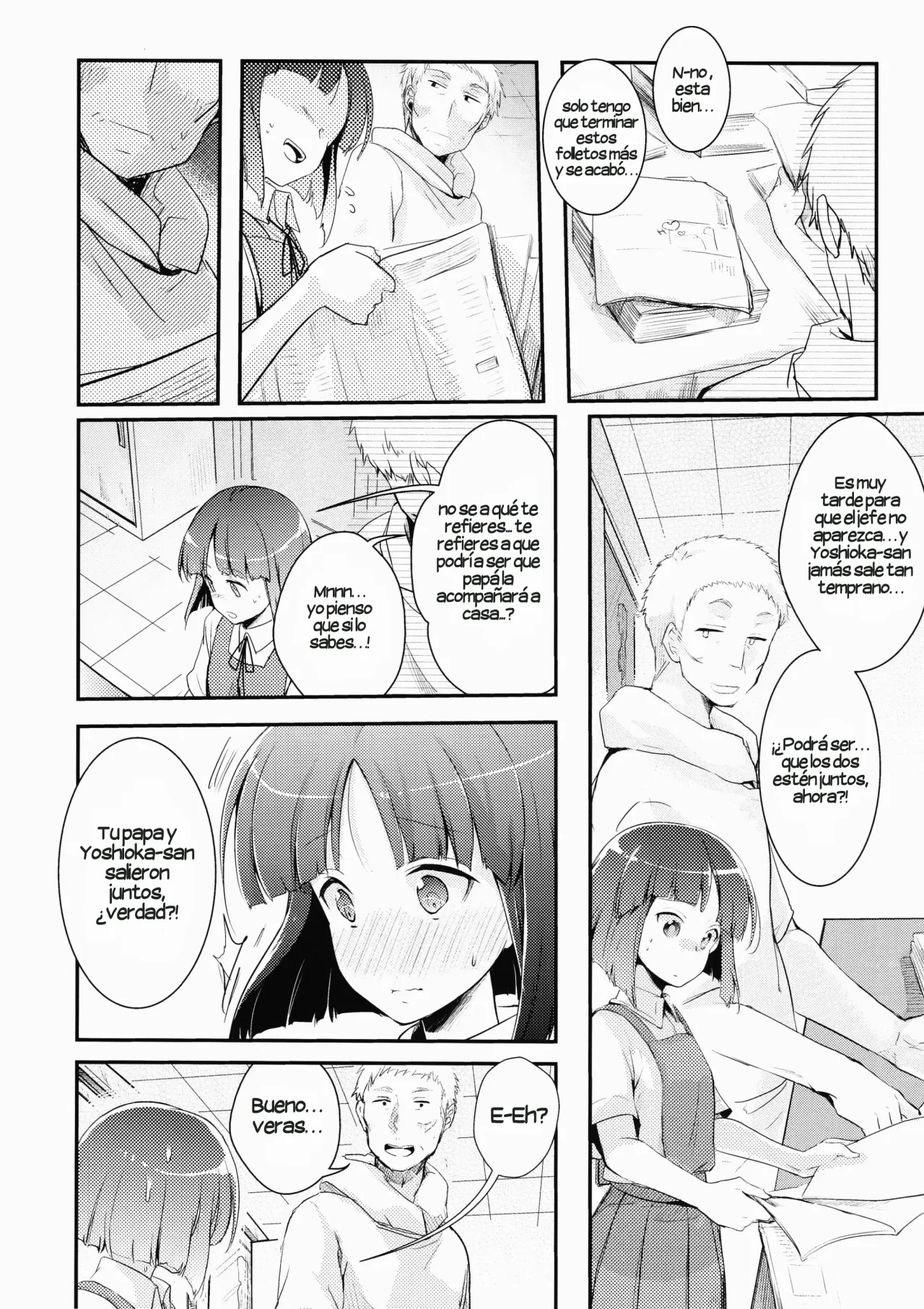 Tsutomesaki no Musume-san o Oishiku Itadaku Hon | La Hija de mi Jefe - Una Historia Sobre una Niña Lasciva page 7 full
