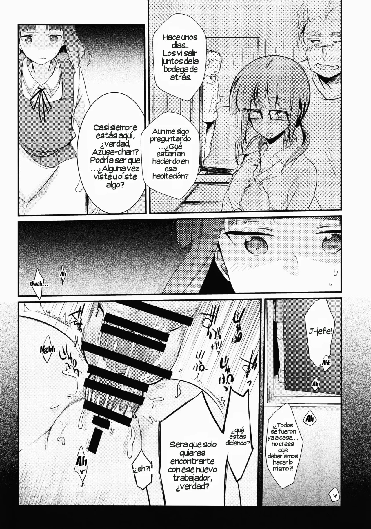 Tsutomesaki no Musume-san o Oishiku Itadaku Hon | La Hija de mi Jefe - Una Historia Sobre una Niña Lasciva page 8 full
