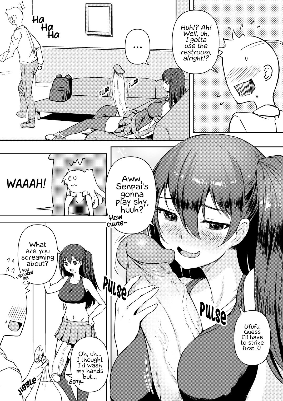 Futanari Kanojo 2 - Futa girl friend 2 page 5 full