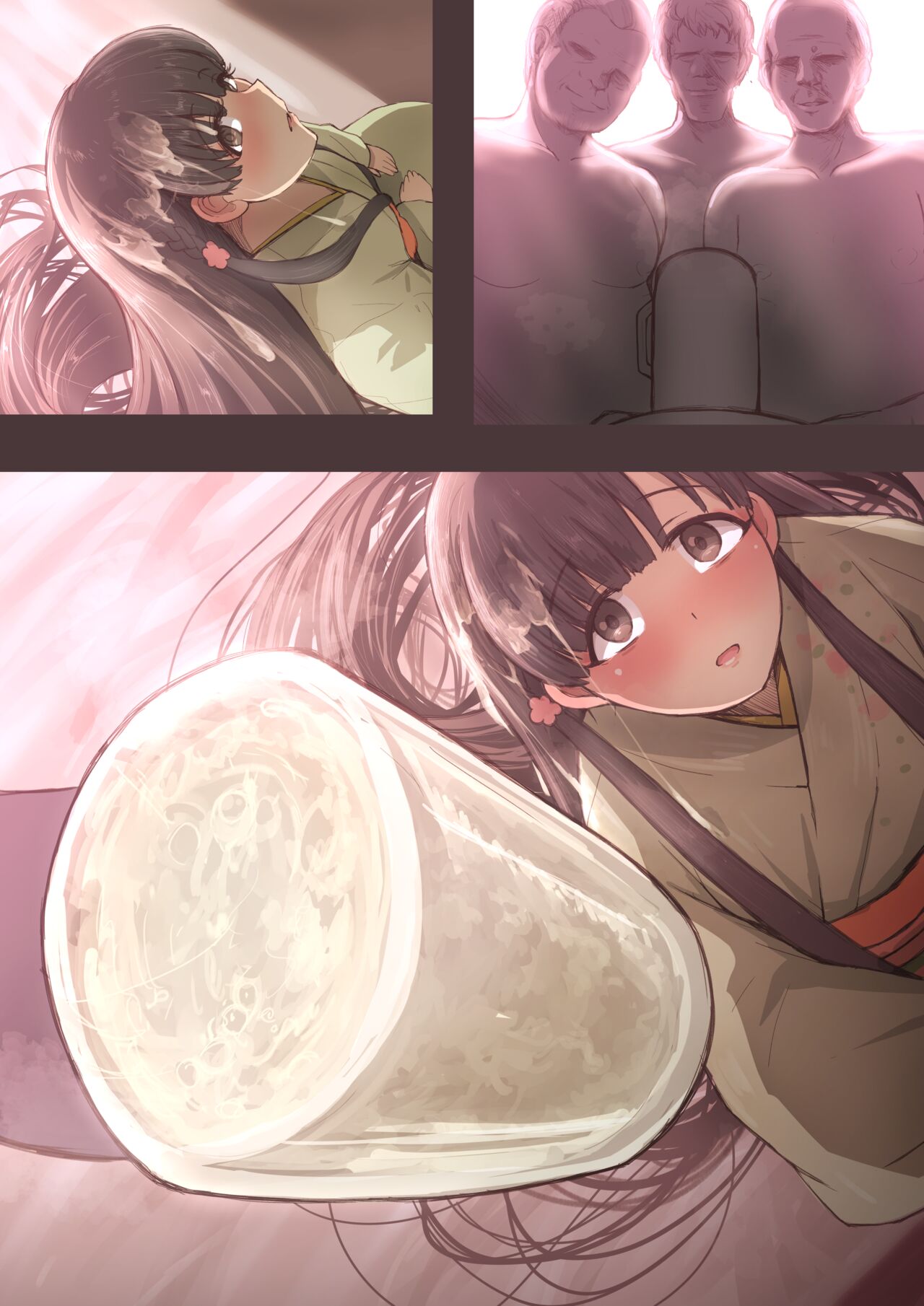 Sae-han no Kami Ecchi &amp; Samen Jokki page 4 full