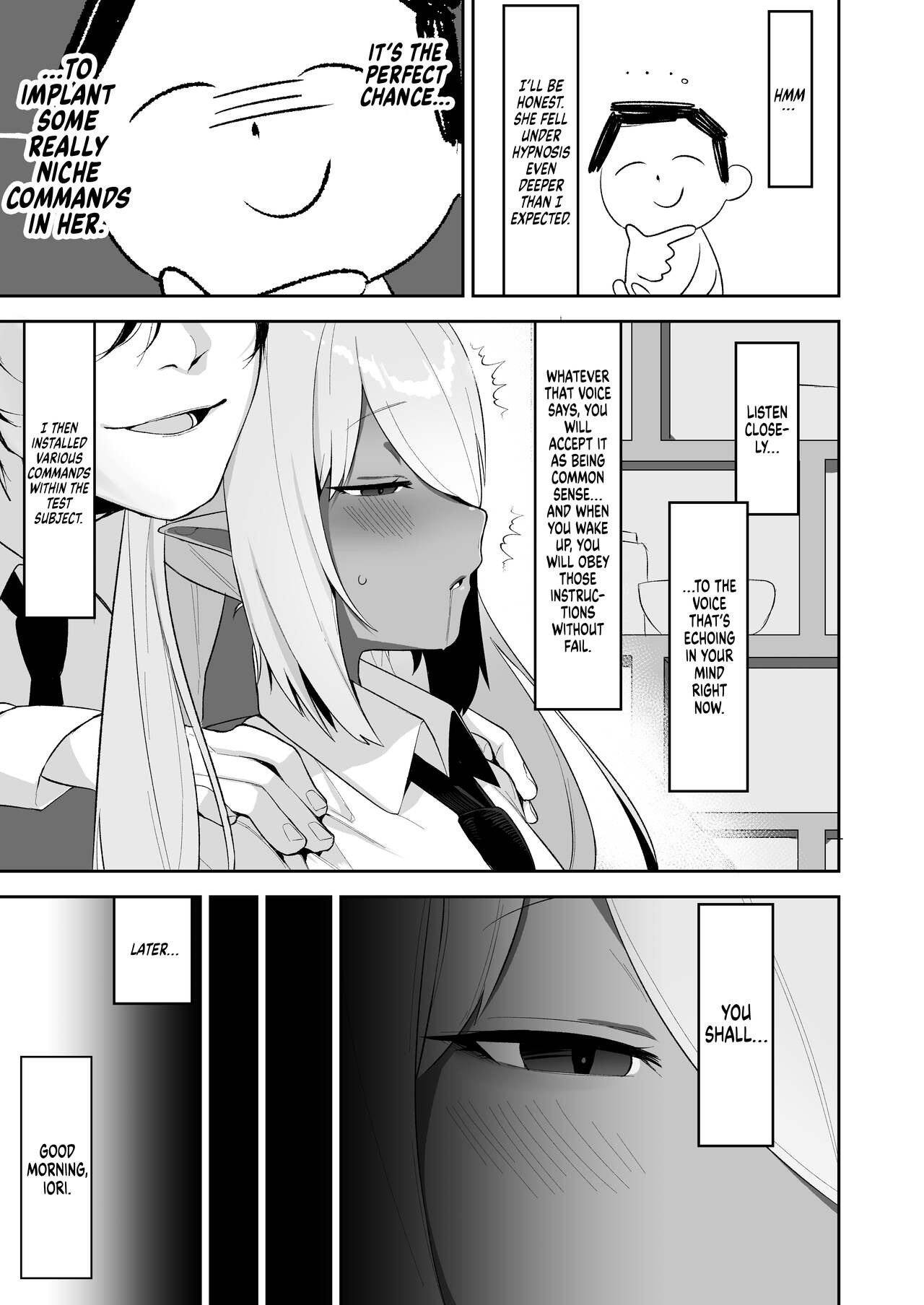 Shiromi Iori o Hypno-ru. | Shiromi Iori Gets Hypnotized. page 6 full