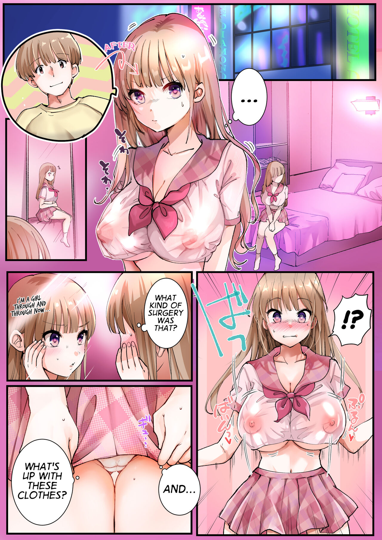 TS Shite Papa no Ecchi na Musume ni naru Beit Soshite Musume Ochi suru made ga Set | A Part-Time Job That Turned me into a Gender-Bent Daddy's Dirty Little Girl! page 3 full