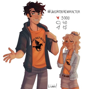 Percy Jackson strip game cover