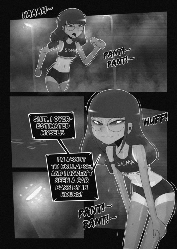 Exhausted jogger gets captured by succubus in disguise cover