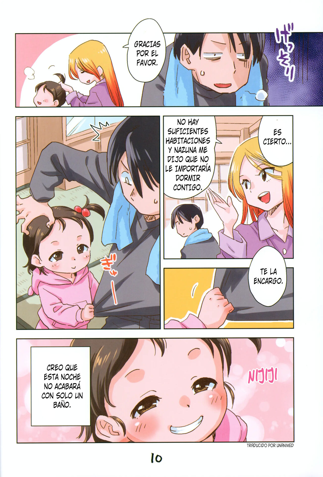 Mei to Ofuro de + | Con mi Sobrina en el Baño + page 10 full