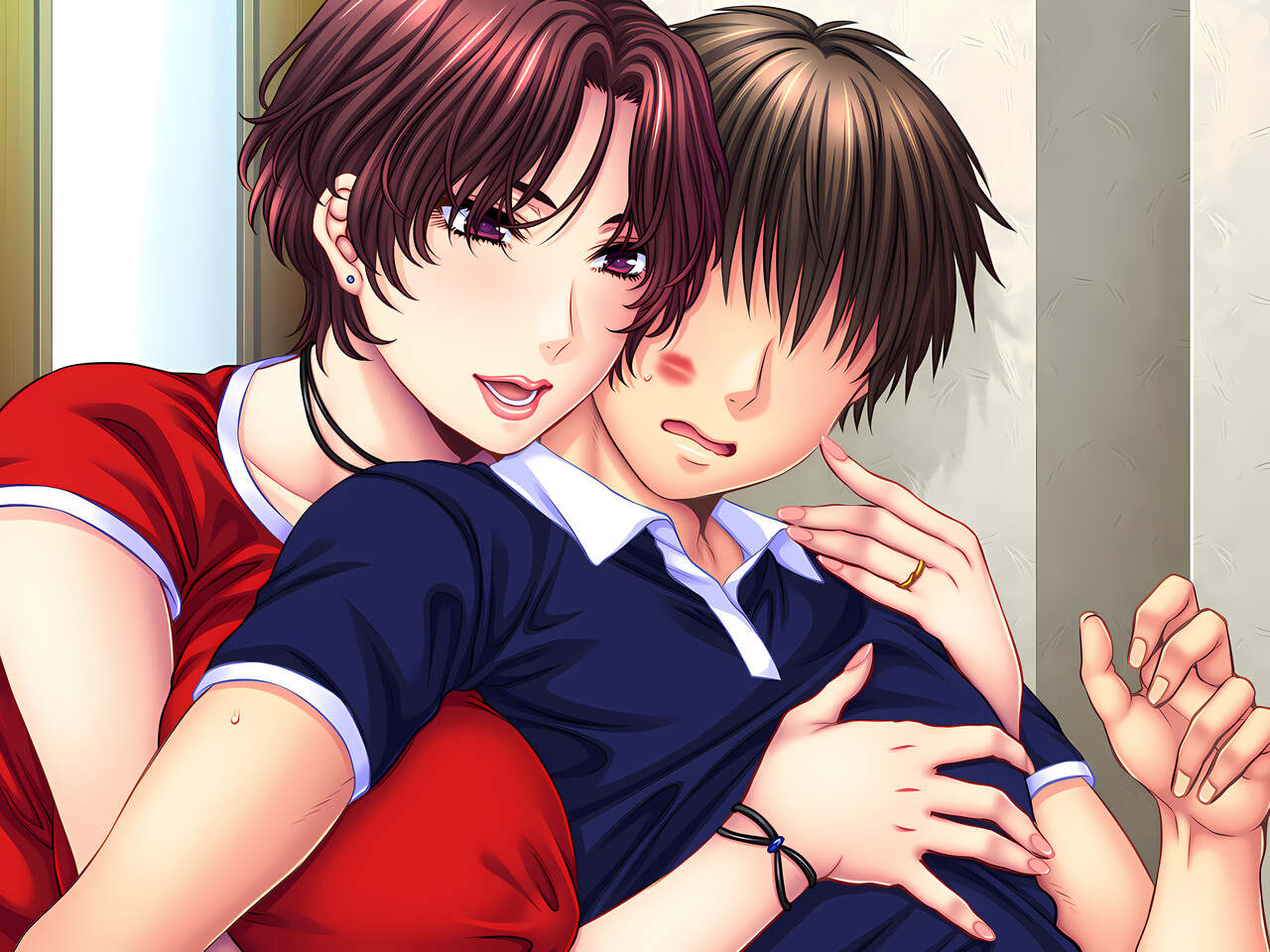 Mother and Daughter x Shuffle! ~Summer vacation, mother and daughter's lovey-dovey siege~ page 7 full