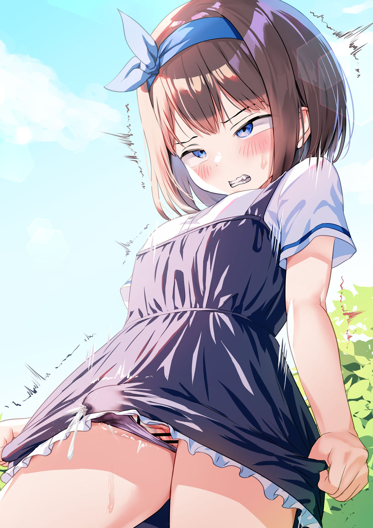 Osoto de Okki o Gomakasu Futanari-chan page 6 full