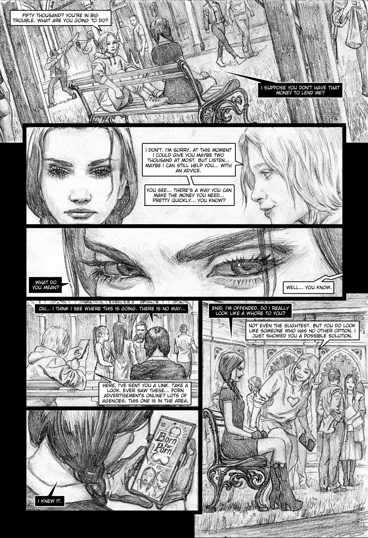 Wednesday Addams in Trouble page 6 full