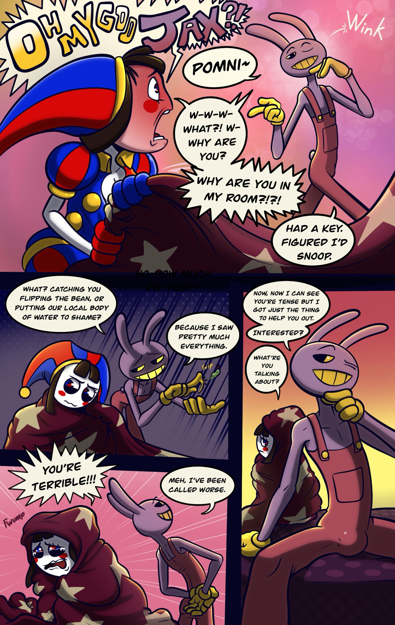 Pomni's Secret Mini-Game page 6 full