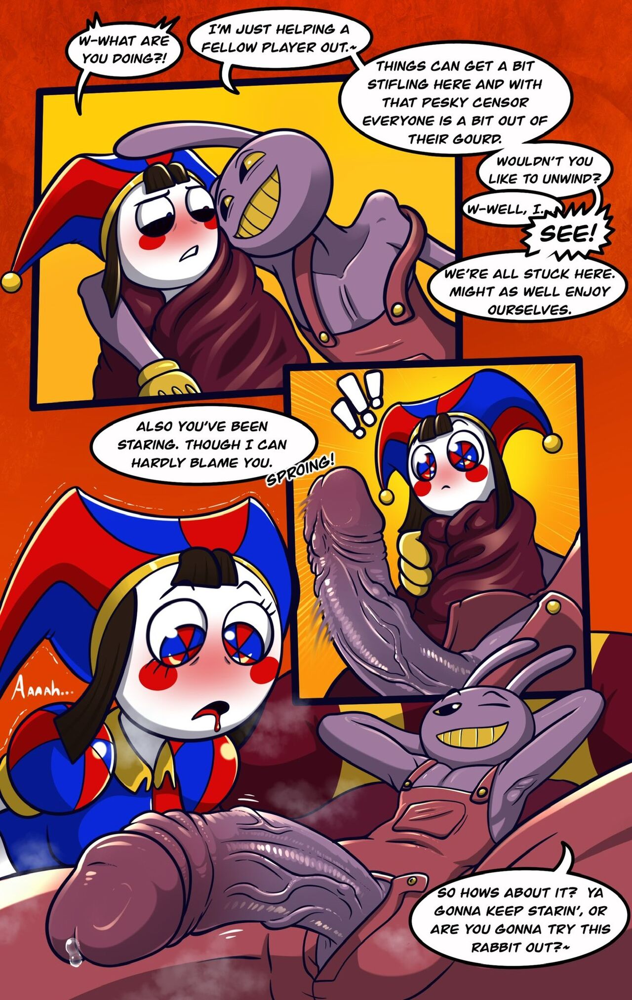 Pomni's Secret Mini-Game page 8 full