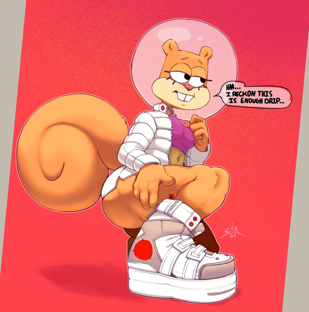 Sandy Cheeks page 1 full