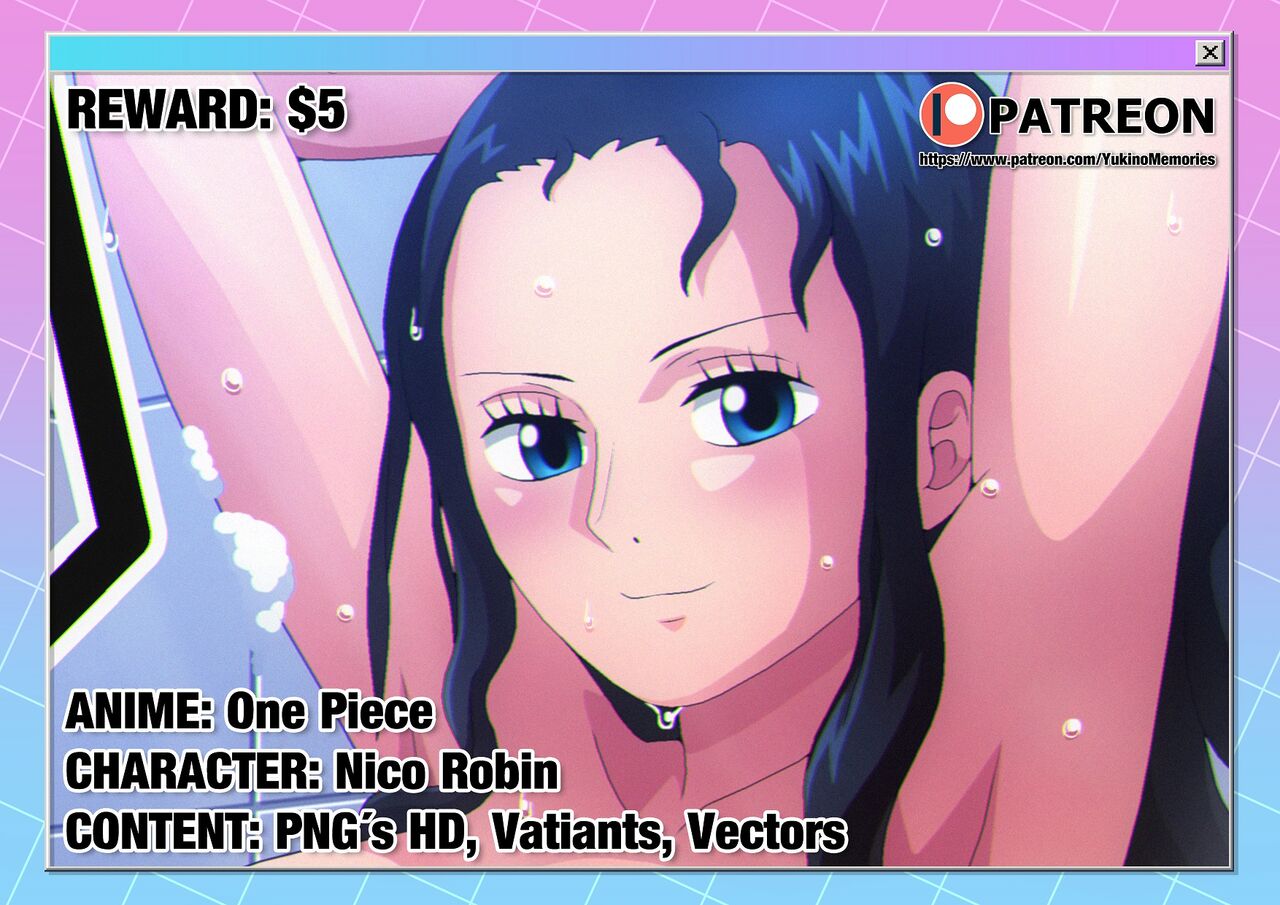 Nico Robin in the Shower page 1 full