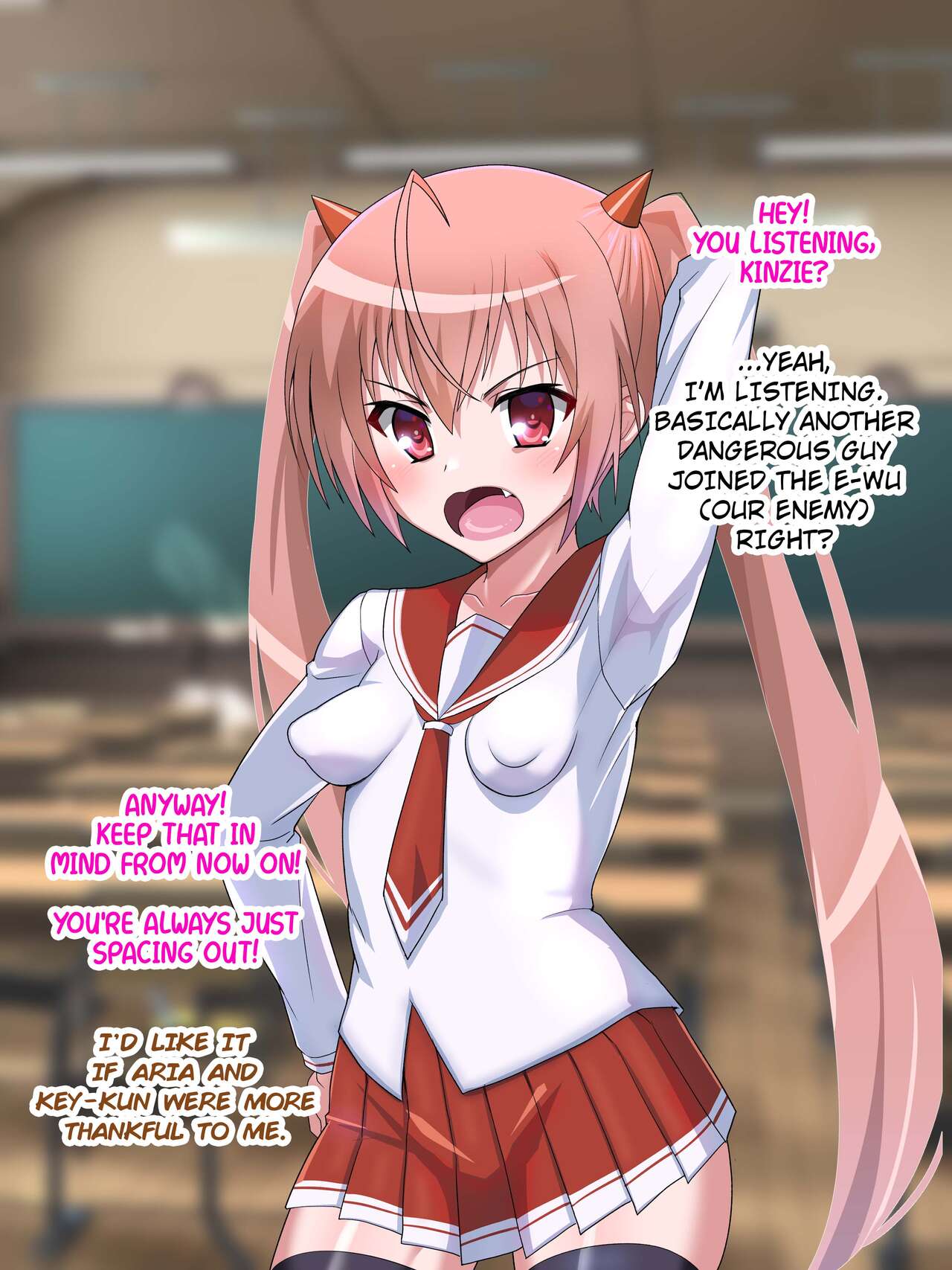 Saimin Chinpo de Haiboku Nokezori Zetchou Akume -Anta, Watashi no Goshujin-sama ni Narinasai! page 3 full