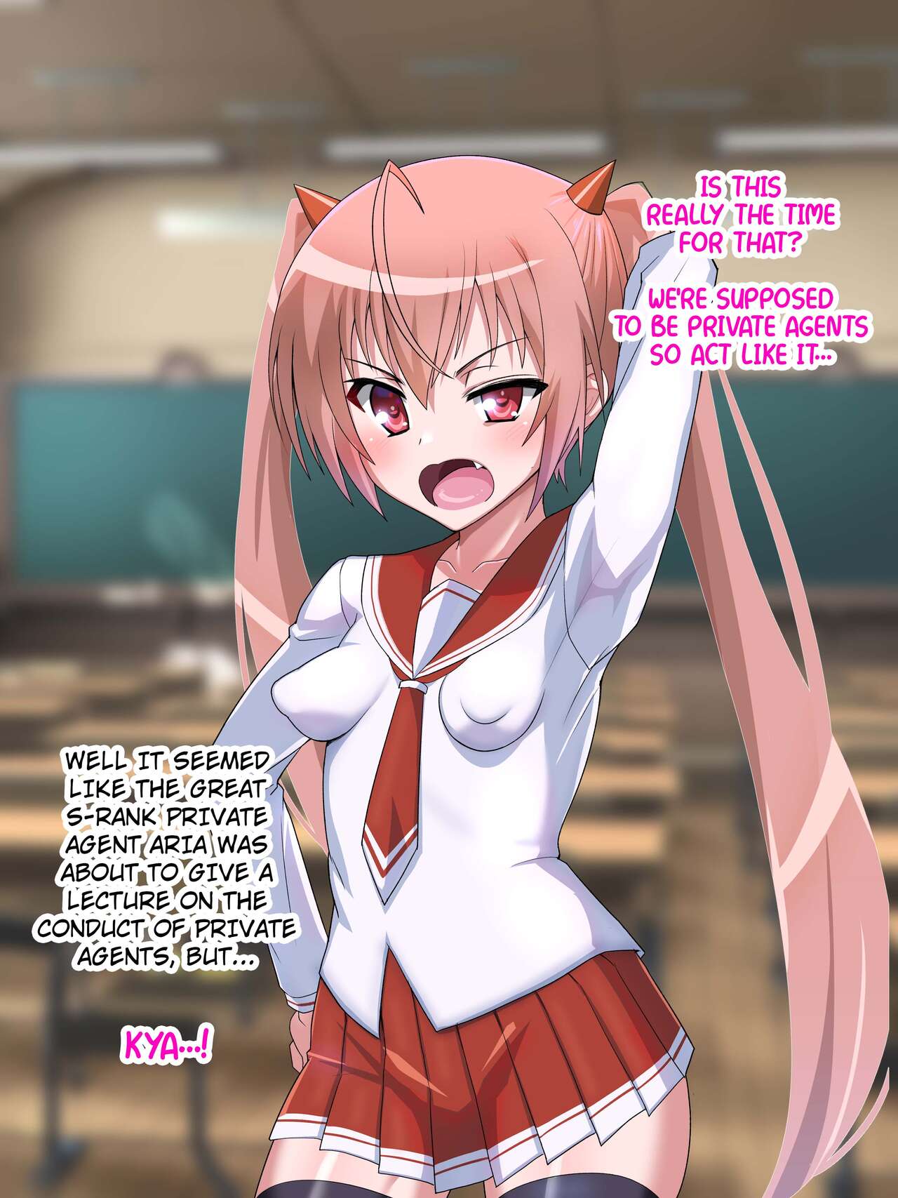 Saimin Chinpo de Haiboku Nokezori Zetchou Akume -Anta, Watashi no Goshujin-sama ni Narinasai! page 5 full