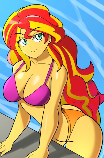 Sunset Shimmer cover