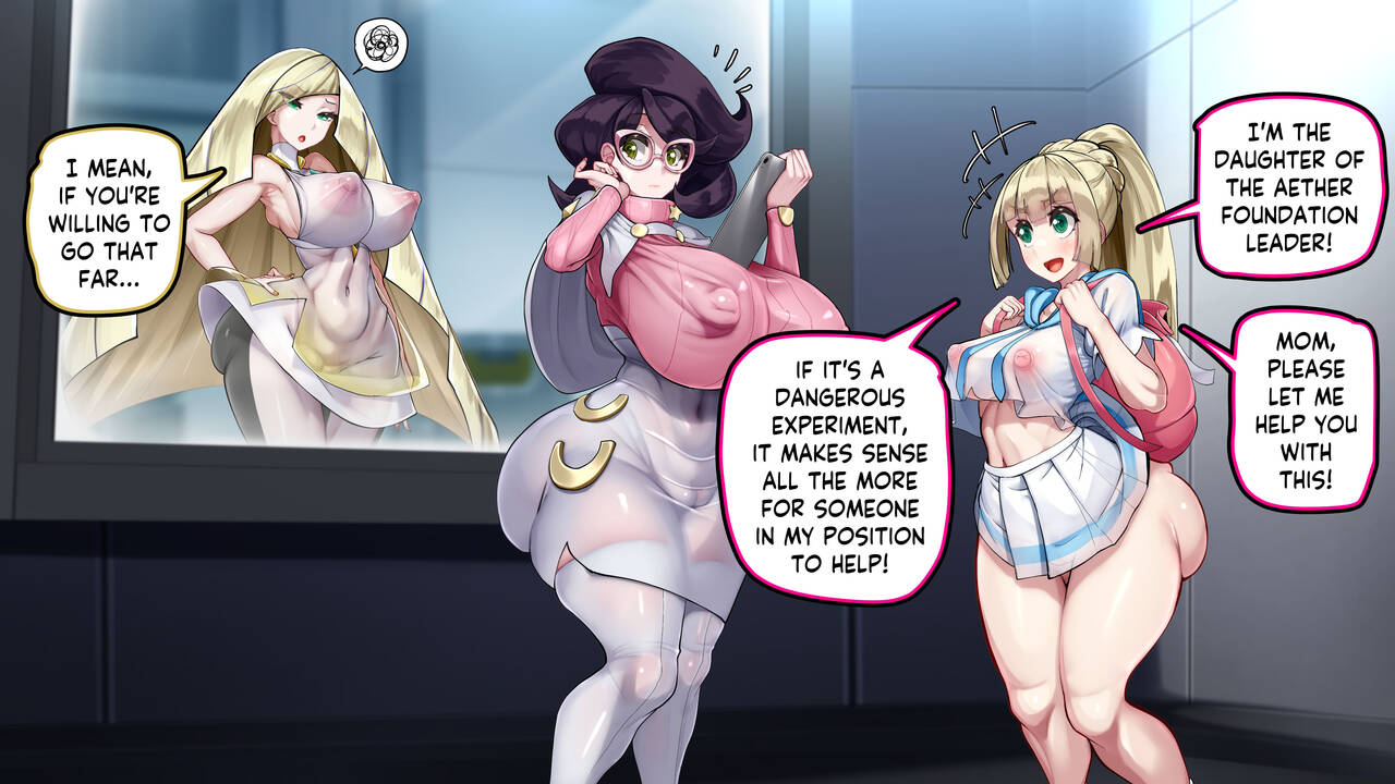 Kore ga Watashi no Pokémon Hogo, Hanshoku Katsudou Ganba-Lillie!! page 7 full