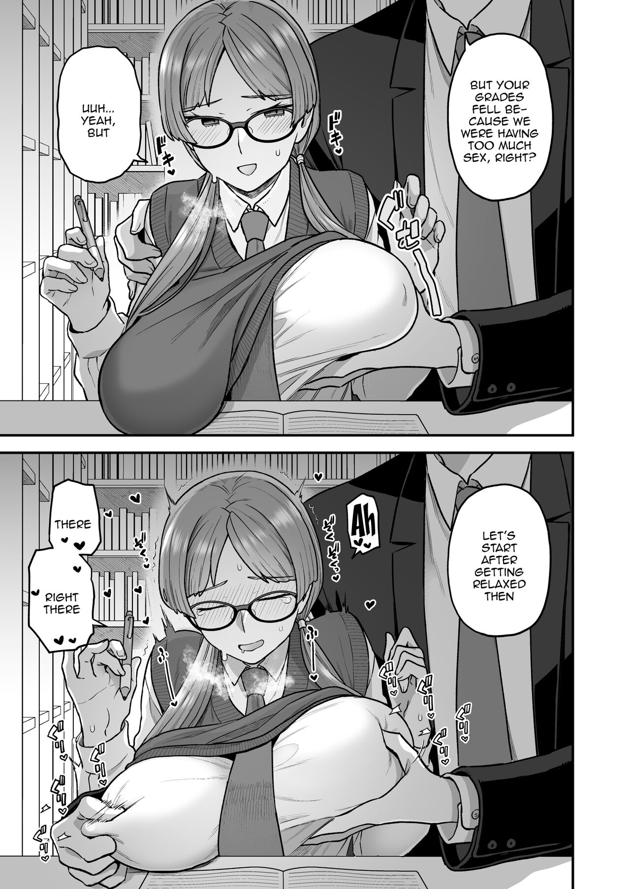 Iinchou to Mitsuda-kun no o Benkyou Kai | Study Meetup Between Mitsuda-kun And The Class President page 10 full