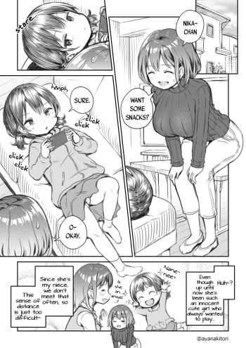 Meikko to Okki suru Futanari Ochinchin | My Niece and Her Hard Futanari Penis cover