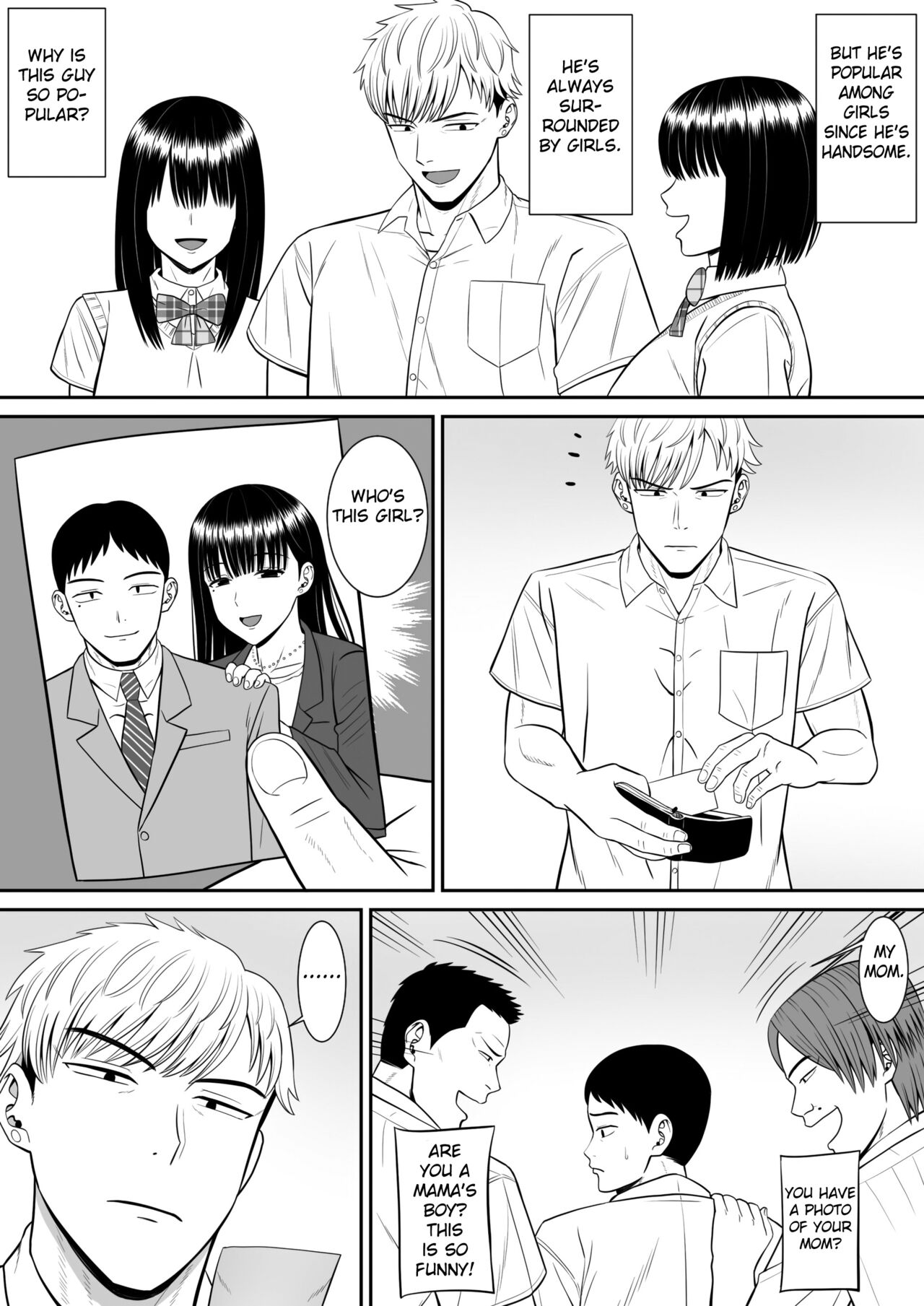 Ijimekko ni Haha o Netorareta Hanashi Dare ka Kikitai? | Anyone Want to Hear the Story of How a Bully Seduced my Mother? page 9 full