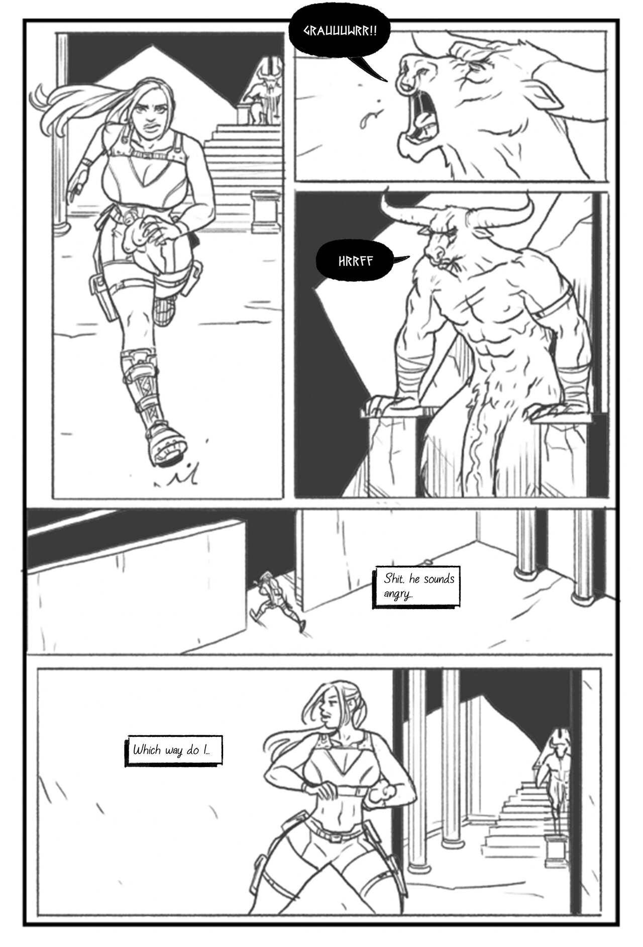 Lara Croft - Labyrinth of the Minotaur page 8 full
