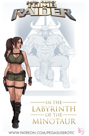Lara Croft - Labyrinth of the Minotaur cover