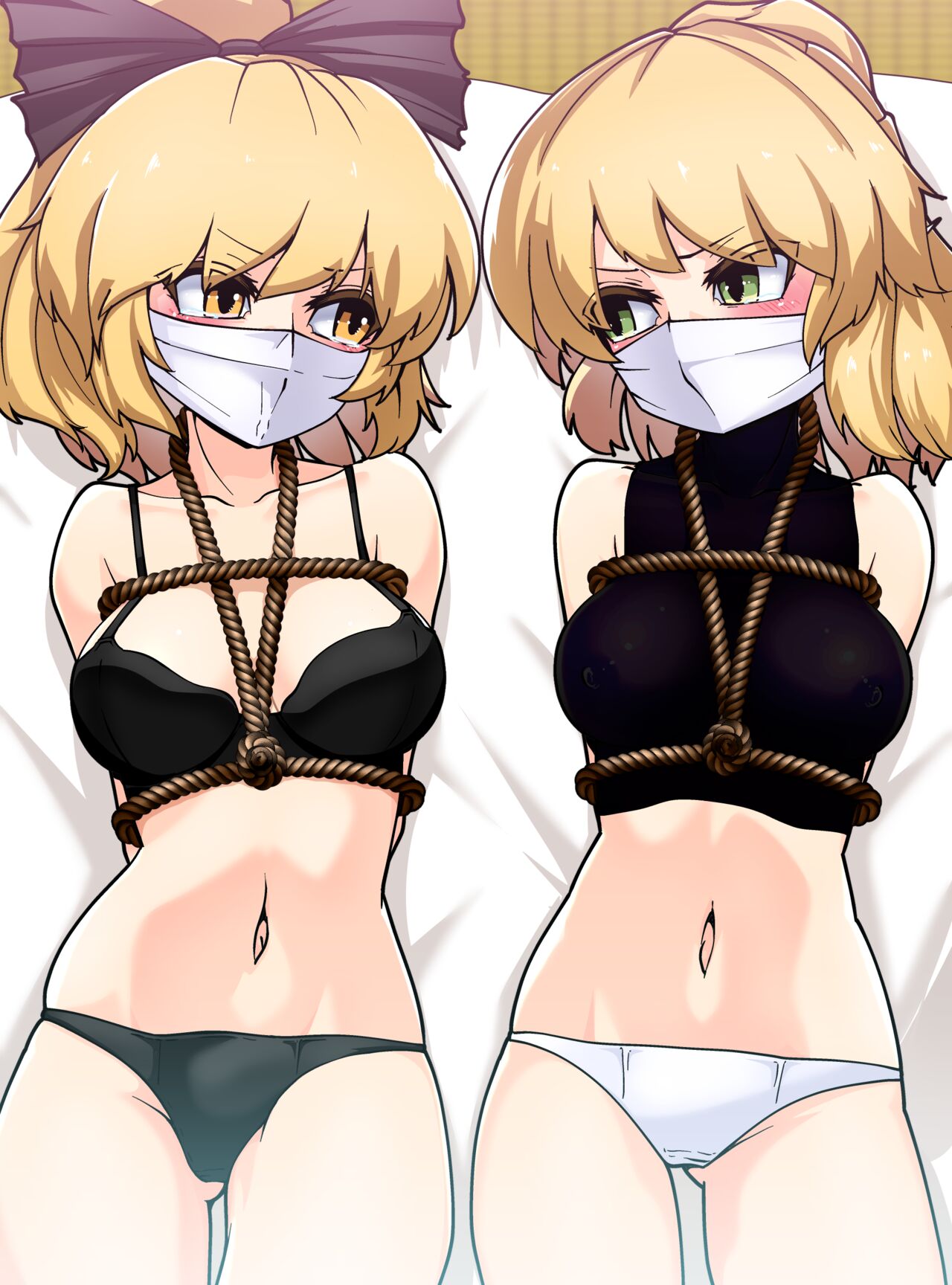 Mokou to Marisa＋Yamame to Parsee page 5 full