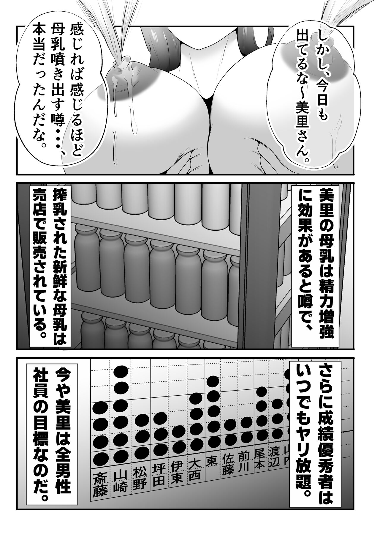 “Bonyuu Drink Bar” ni sareta Tsuma. page 5 full
